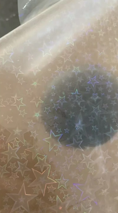 Eco-Friendly Dynamic Snowflake Laser Film
