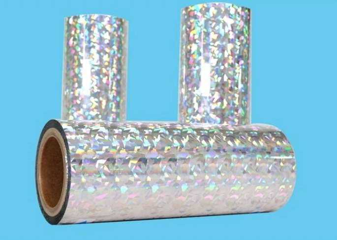 Holographic thermal lamination film