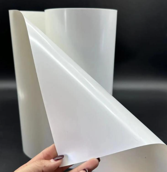 Bright white thermal film