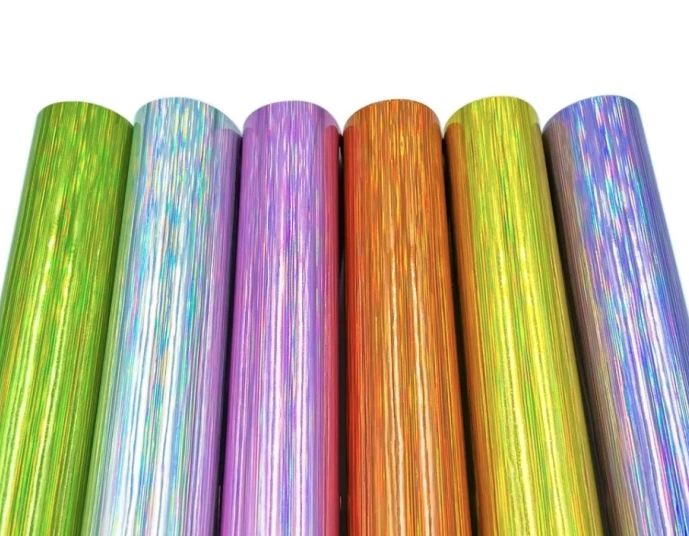 Transparent Brushed Glitter Adhesive Film